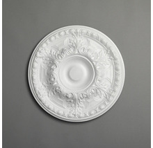 Kulatá stropní rozeta s květinovými ornamenty