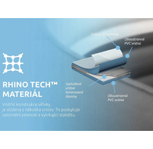 Rhino Tech materiál pro vířivky s UV ochranou a PVC vrstvou