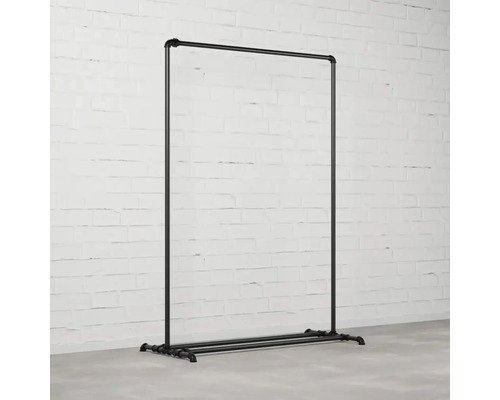 Stojan na oděvy z kovových trubek