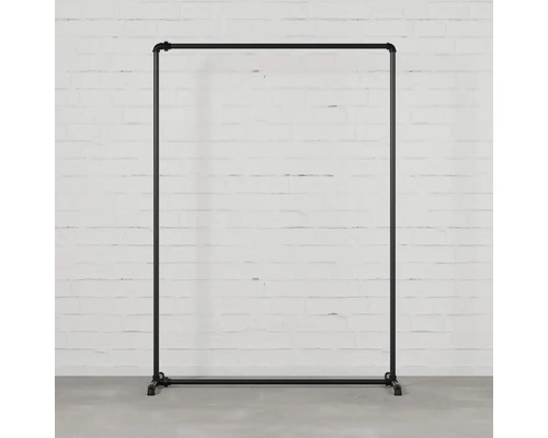 Stojan na šaty z kovové trubky