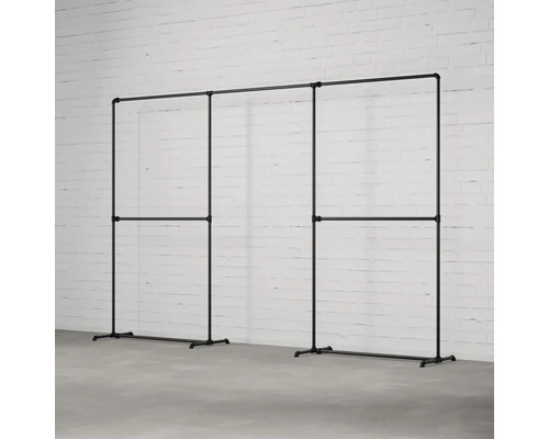 Volně stojící věšáky na oblečení z kovových trubek