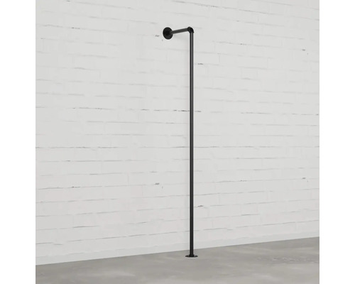 Volně stojící tyč na oblečení z kovové trubky