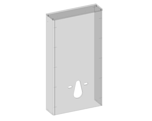 Průhledné pouzdro na papírové ručníky pro montáž na stěnu