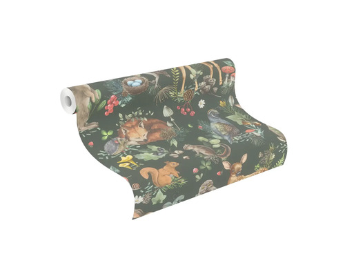 Role tapety s motivem lesních zvířat