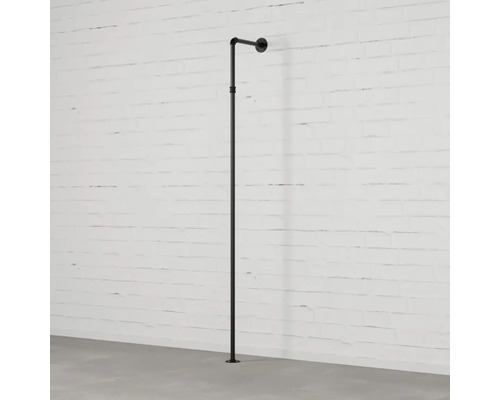 Volně stojící tyč na oděvy z kovové trubky