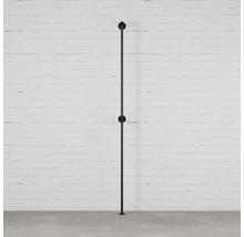 Kovový nástěnný věšák pro montáž na stěnu