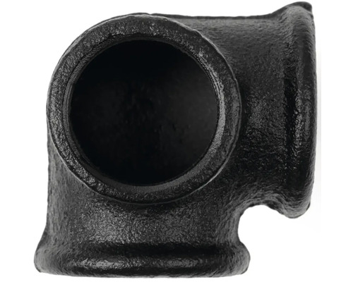 Černá litinová tvarovka T-kus