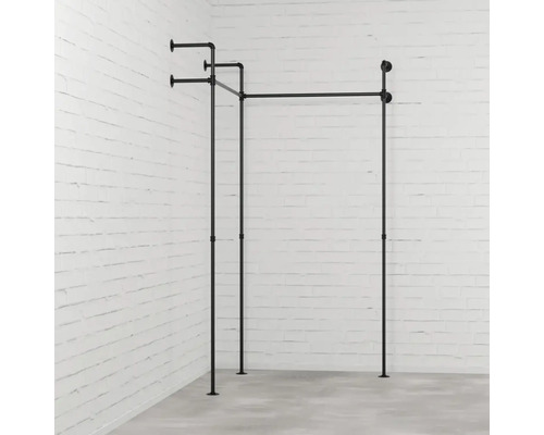 Věšák na oblečení z trubek