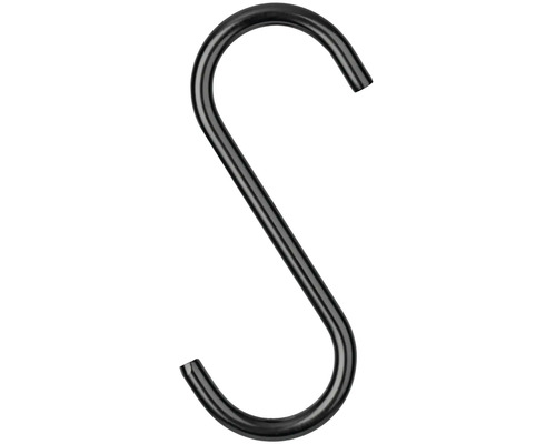 Kovový hák ve tvaru S pro skladování a organizaci