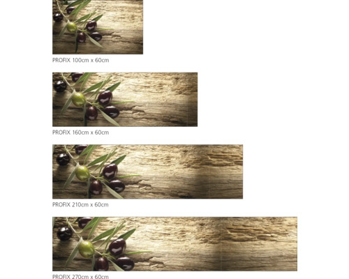 Dekorativní deska s motivem oliv v různých velikostech