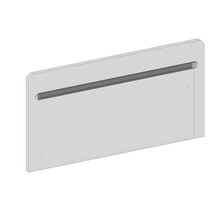 Nástavec na psací stůl s vedením kabelů