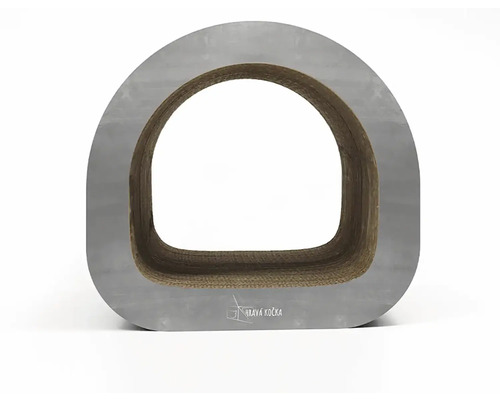 Kartonový nábytek pro kočky s moderním designem