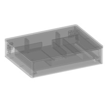 Koupelnová skříňka pod umyvadlo Devo Lotos bronzová/černá 70 x 16 x 53 cm LF-SUW1S70x16-F115