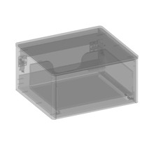 Koupelnová skříňka pod umyvadlo Devo Lotos bronzová/černá 60 x 31 x 53 cm LF-SUW1S60x31-F115