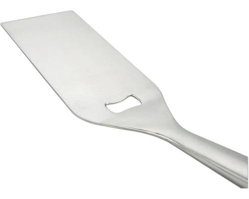 Kovová obracečka na grilování s otvírákem na lahve