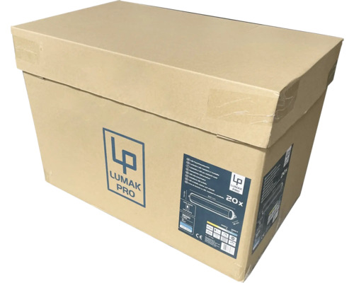 Karton s LED trubicemi Lumak Pro