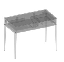 Koupelnová skříňka pod umyvadlo Devo Lotos bronzová/černá 100 x 76 x 53 cm LF-SUS1S100x76-F115