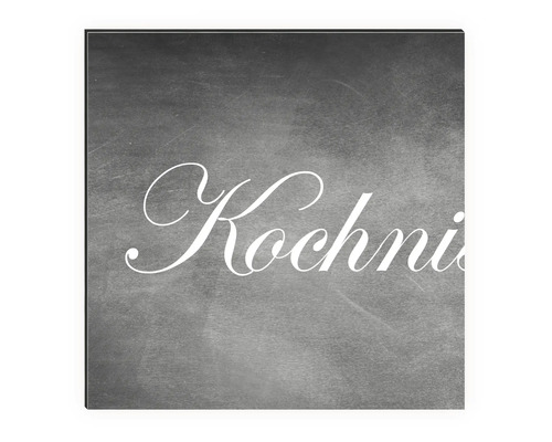 Kuchyňská tabulka se slovem Koch