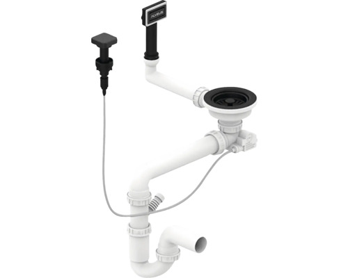 Dřezová odpadní souprava s ovládáním otočným knoflíkem