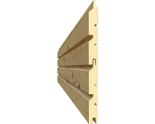 Dřevěná fasáda z prken s perem a drážkou