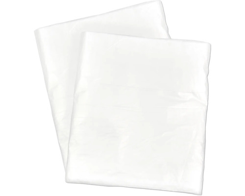 Dvě plastové krycí plachty