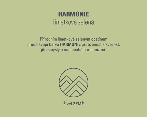 Popis barevného tónu Harmonie