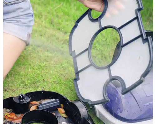 Čištění filtru bazénového čisticího robota