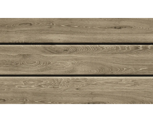 Dřevěná fasáda s kresbou