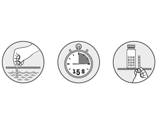 Návod k analýze vody pomocí testovacích proužků