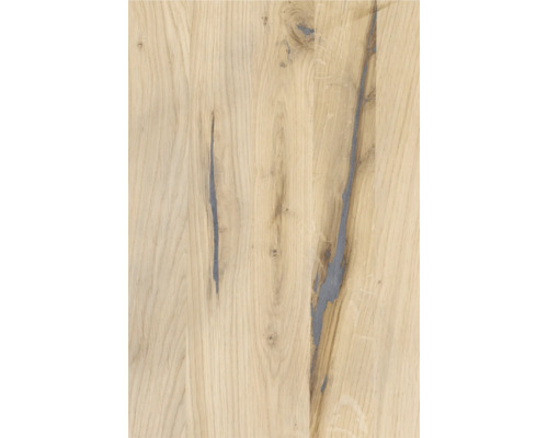 Dřevěná pracovní deska z dubu s výplní suků