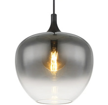 Závěsná lampa se skleněným stínidlem