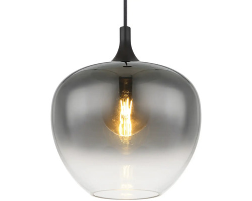 Závěsná lampa se skleněným stínidlem