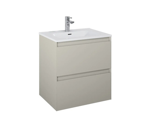 Skříňka pod umyvadlo se dvěma zásuvkami, umyvadlem a baterií