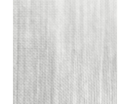 Detailní záběr bílé tkaniny s tkanou texturou