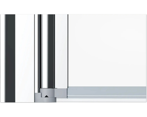 Detailní pohled na profily sprchového koutu