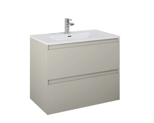 Skříňka pod umyvadlo se dvěma zásuvkami a umyvadlem na desku