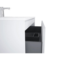 Skříňka pod umyvadlo Jungborn DECEM bílá 800 x 635 x 458 mm 168144