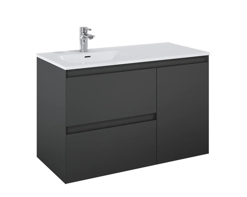 Skříňka pod umyvadlo s umyvadlem a baterií