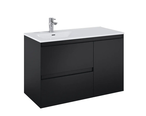 Skříňka pod umyvadlo s umyvadlem a baterií