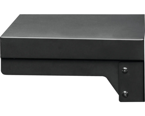 Kovová stříška se šrouby