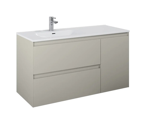 Skříňka pod umyvadlo se dvěma zásuvkami a umyvadlem