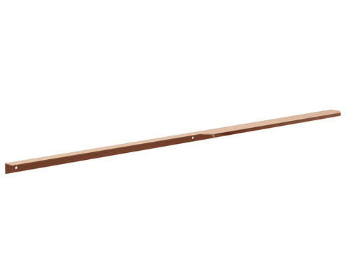 Dlouhá nábytková úchytka s prohlubní