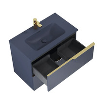 Skříňka pod umyvadlo Jungborn NONUS navy modrá 800 x 635 x 453 mm
