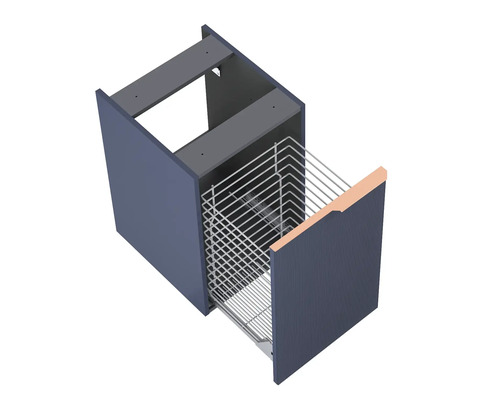 Kuchyňská spodní skříňka s drátěným košem