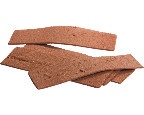 Cihlové pásky z hlíny, pro obklady stěn