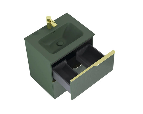 Skříňka pod umyvadlo s výsuvy a baterií