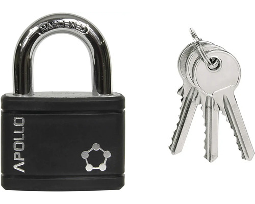 Visací zámek Apollo se třemi klíči