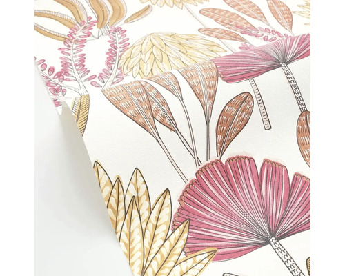 Tapeta s květinovým vzorem