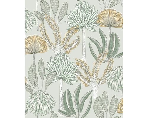 Tapeta s rostlinným vzorem