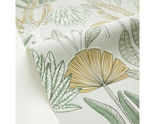 Tapeta s rostlinným vzorem